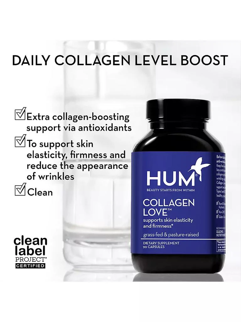 商品Hum Nutrition|Collagen Love Skin Firming Supplement,价格¥299,第4张图片详细描述
