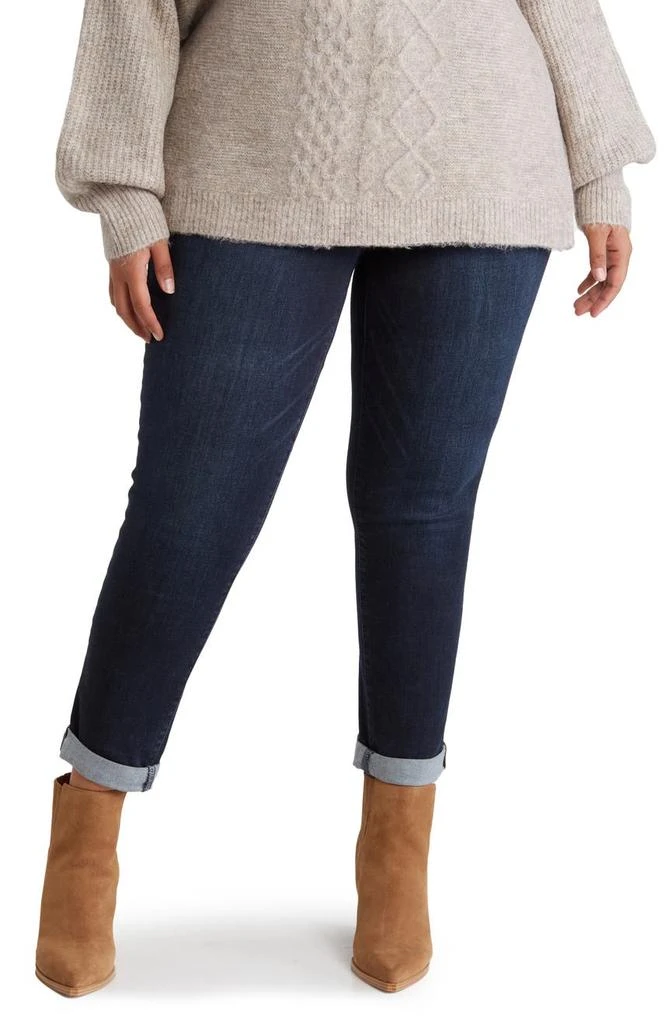 商品Democracy|AB Tech Rolled Ankle Crop Jeans,价格¥411,第1张图片