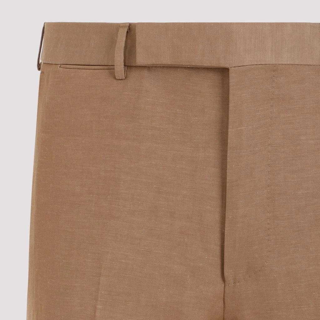 Brown Trofeo Formal Summer Wool Pants 商品