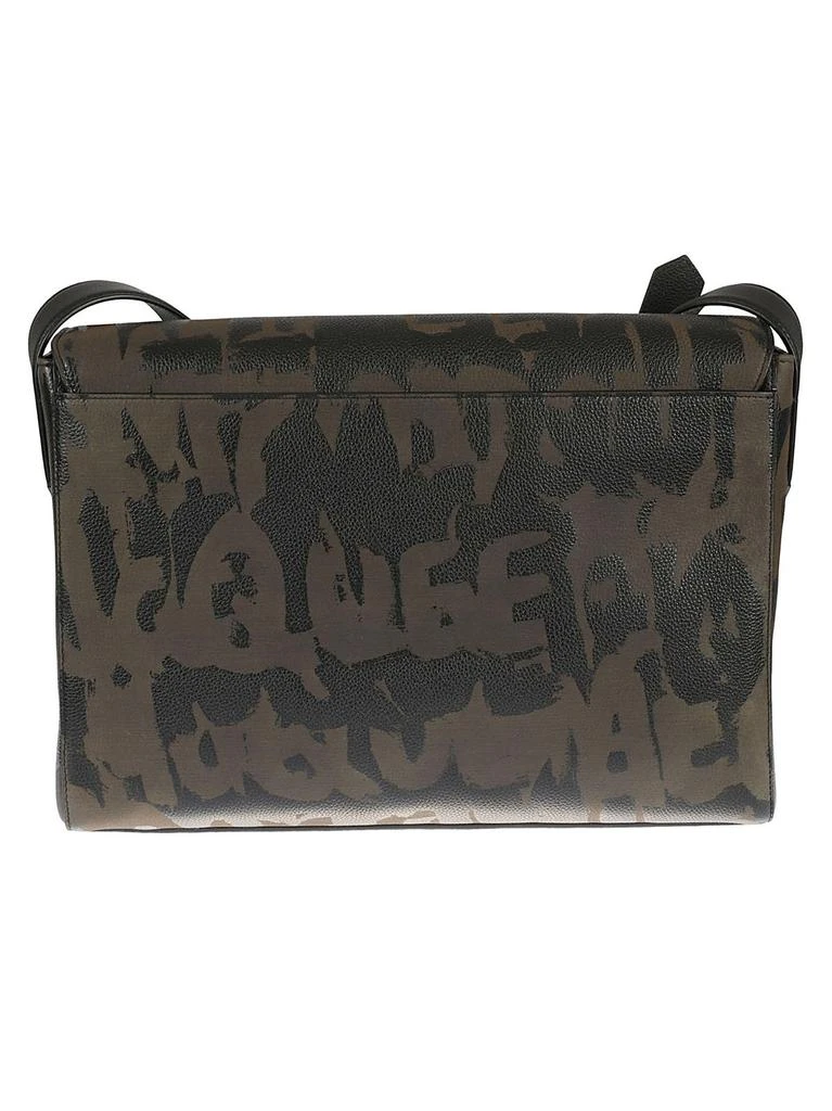 商品Alexander McQueen|Alexander McQueen Logo All-Over Printed Shoulder Bag,价格¥10850,第2张图片详细描述