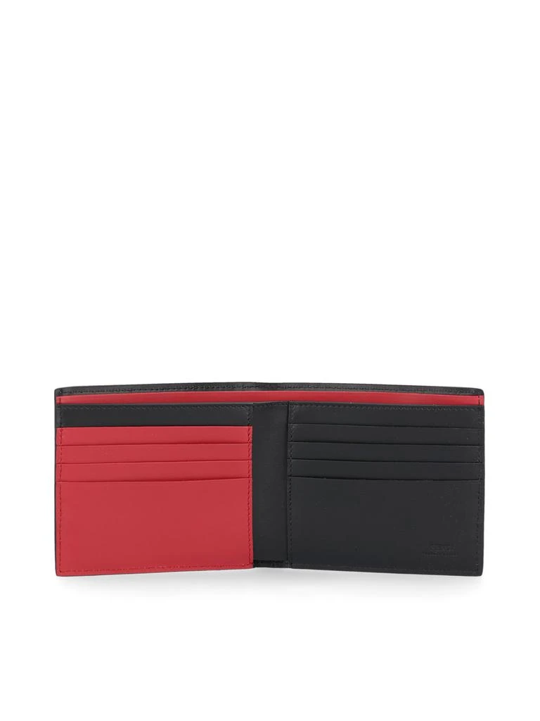 商品Fendi|Fendi Logo Printed Bi-Fold Wallet,价格¥2528,第4张图片详细描述
