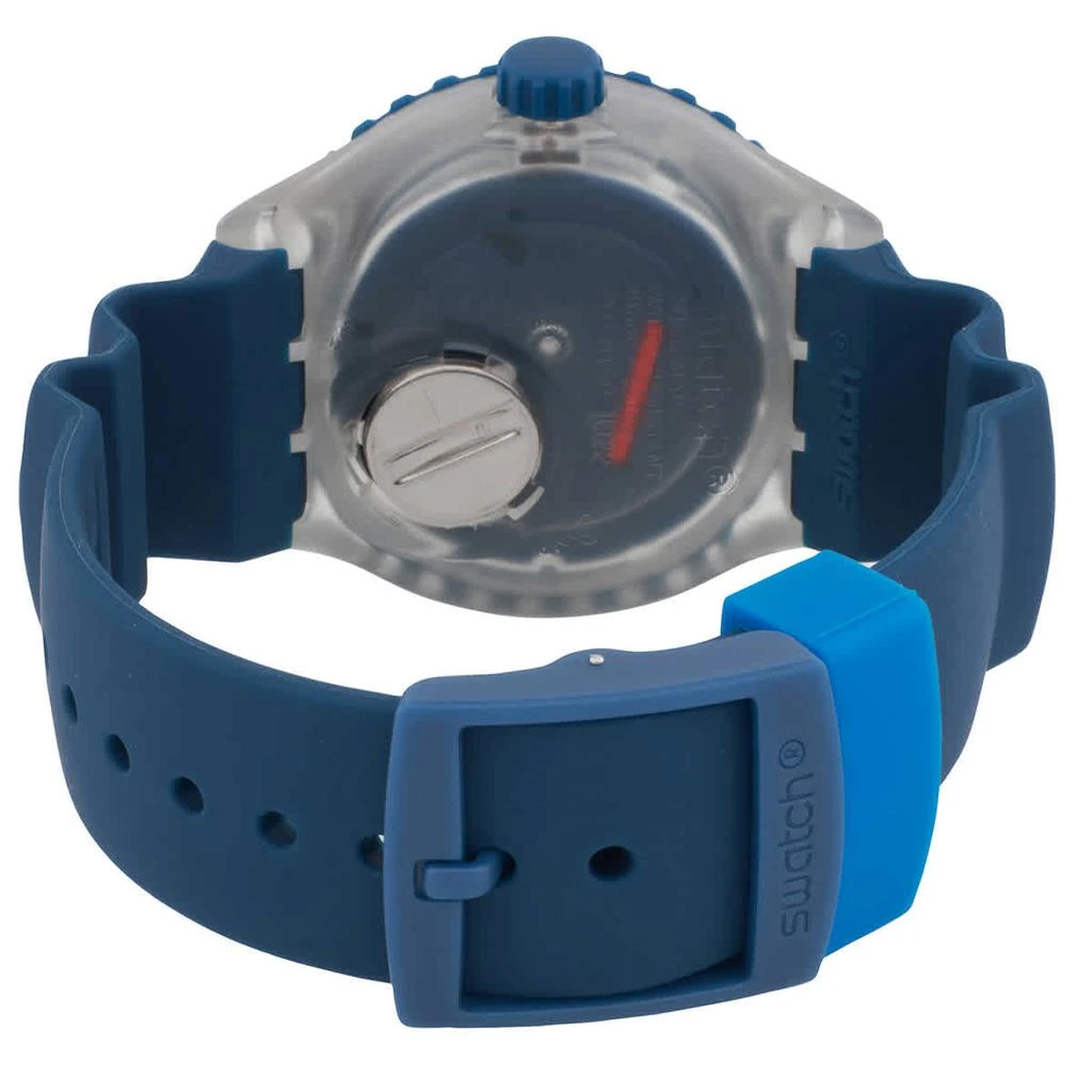 商品Swatch|Swatch Die Blaue Quartz Blue Dial Unisex Watch SUUK112,价格¥521,第3张图片详细描述