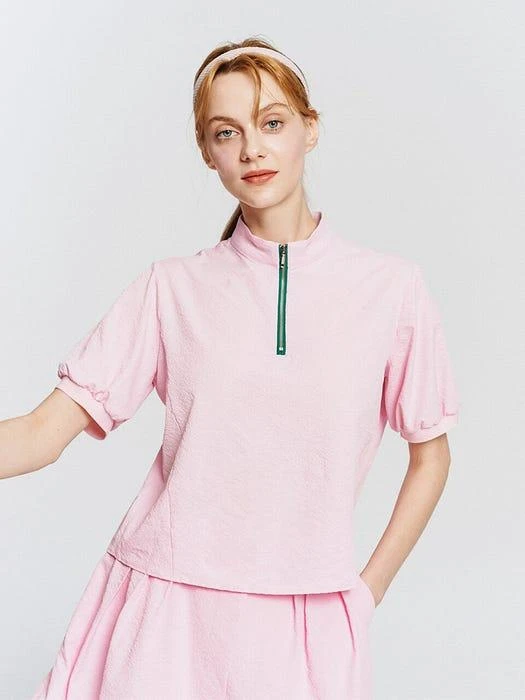 商品Le Sonnet|Lovely Summer Blouse_Pink,价格¥1864,第3张图片详细描述