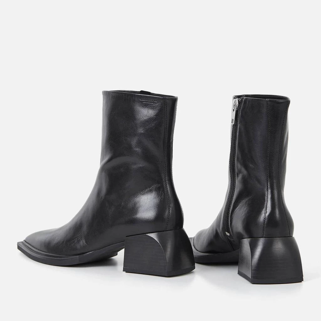 商品Vagabond|Vagabond Women's Vivian Leather Heeled Boots - Black,价格¥1590,第3张图片详细描述