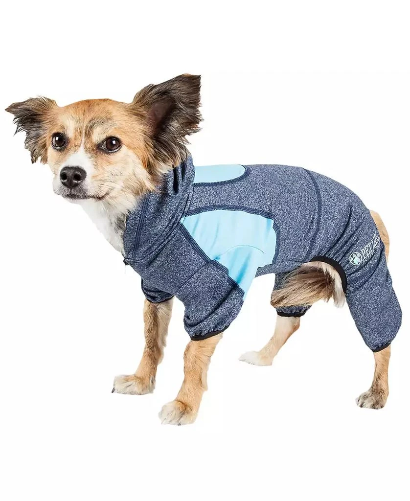 商品Pet Life|Active 'Fur-Breeze' Performance Two Toned Full Bodied Hoodie,价格¥544,第1张图片