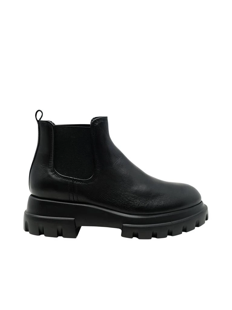 商品AGL|Agl Black Leather Ankle Boots,价格¥1910,第1张图片