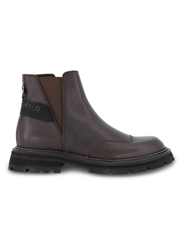 商品Karl Lagerfeld Paris|Leather Chelsea Boots,价格¥708,第1张图片
