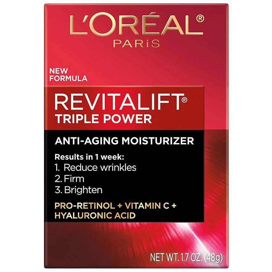 商品L'Oreal Paris|Triple Power Anti-Aging Face Moisturizer,价格¥187,第3张图片详细描述