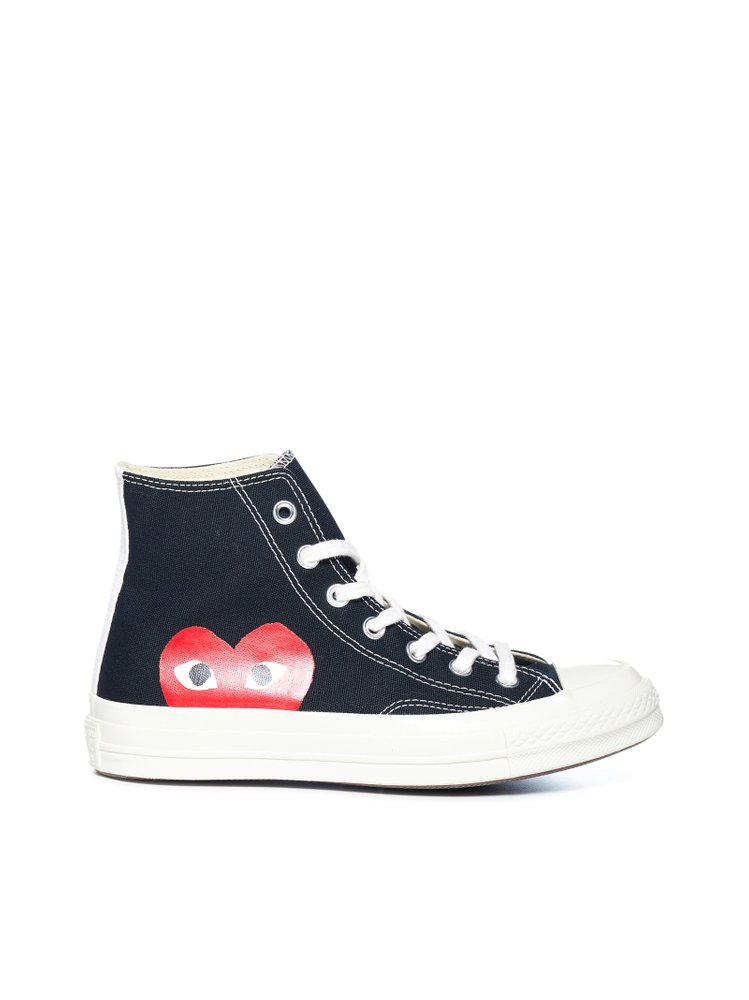 Comme des Garçons Play X Converse All Star High-Top Sneakers商品第1张图片规格展示