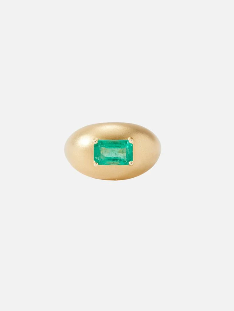 商品SHYLEE ROSE|Emerald Domed Ring,价格¥26053,第1张图片