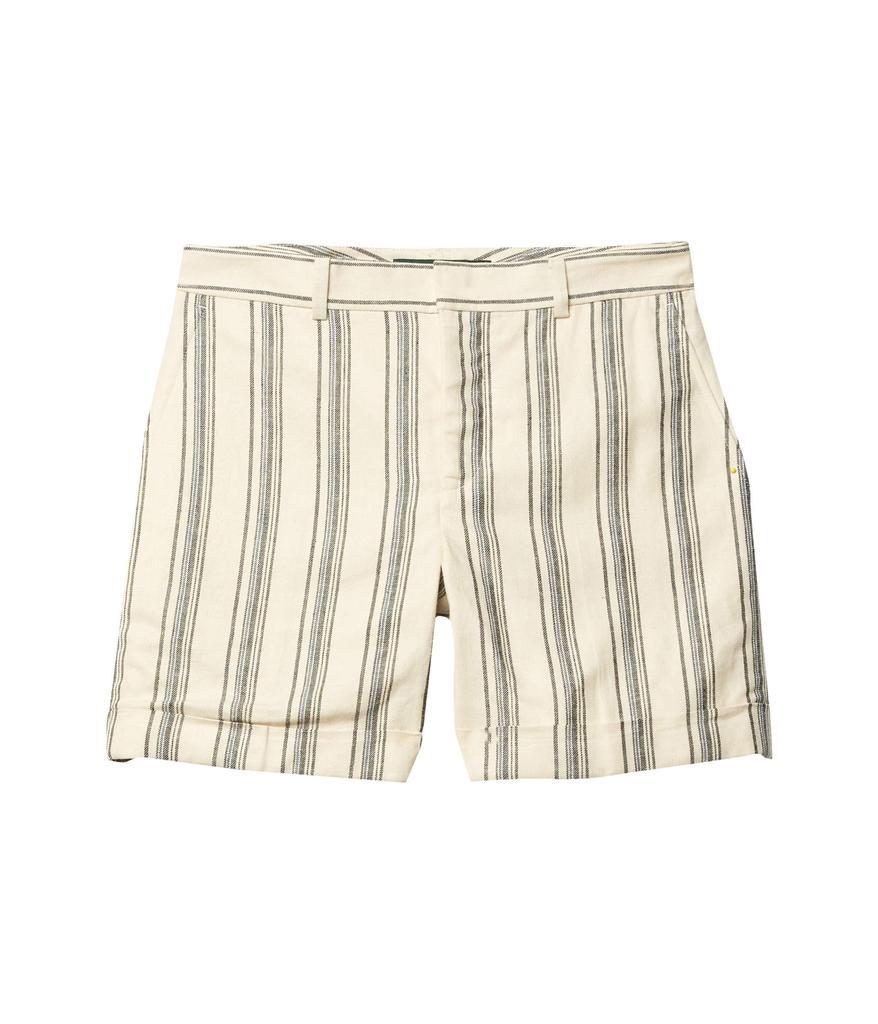 商品Ralph Lauren|Striped Linen Twill Shorts,价格¥298,第1张图片