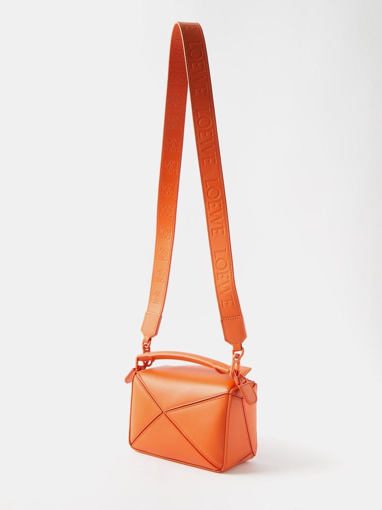 商品Loewe|Puzzle mini leather cross-body bag,价格¥13216,第6张图片详细描述