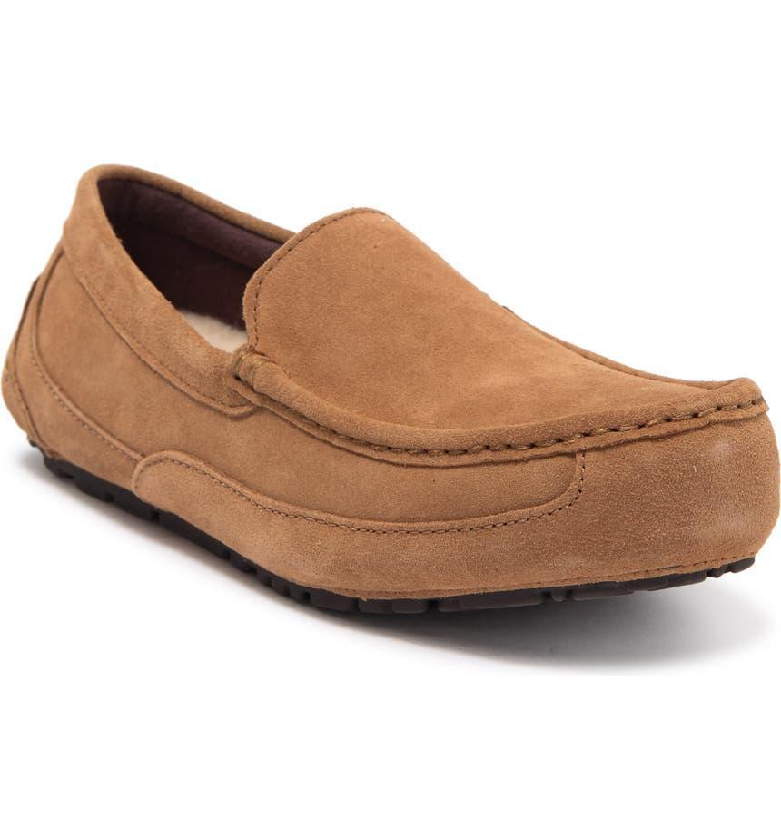 商品UGG|Alder Faux Shearling Lined Suede Slipper,价格¥436,第3张图片详细描述