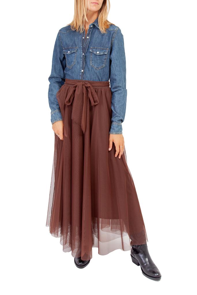 MOTEL Skirts Brown商品第1张图片规格展示