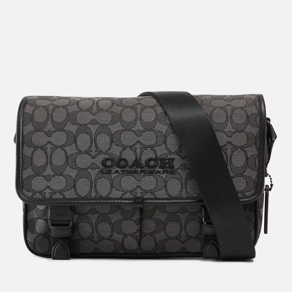 商品The Hut|Coach League Signature Jacquard Canvas Messenger Bag,价格¥2699,第1张图片