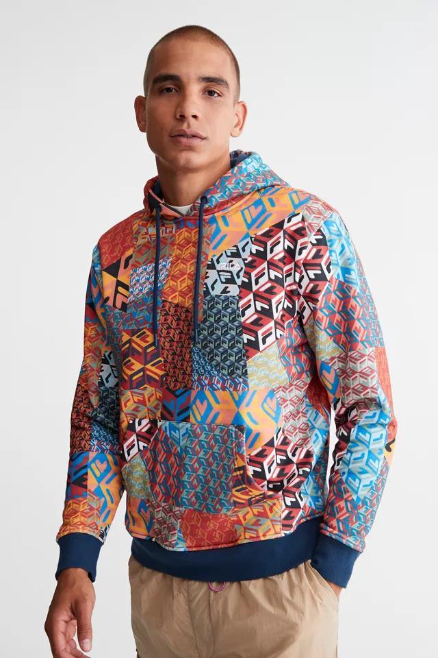 商品Fila|FILA Patterned Hoodie Sweatshirt,价格¥478,第3张图片详细描述