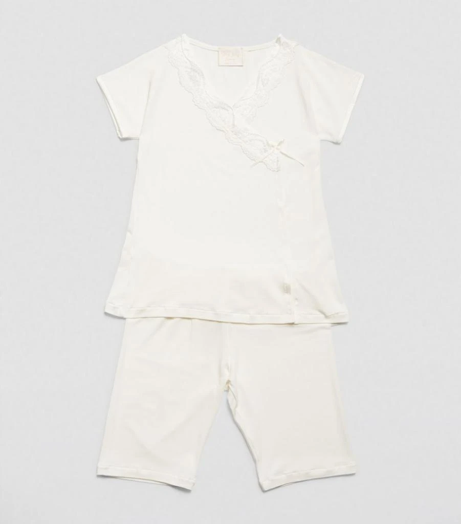 商品Story Loris|Lace Wrap Pyjamas Set (4-14 Years),价格¥839,第2张图片详细描述