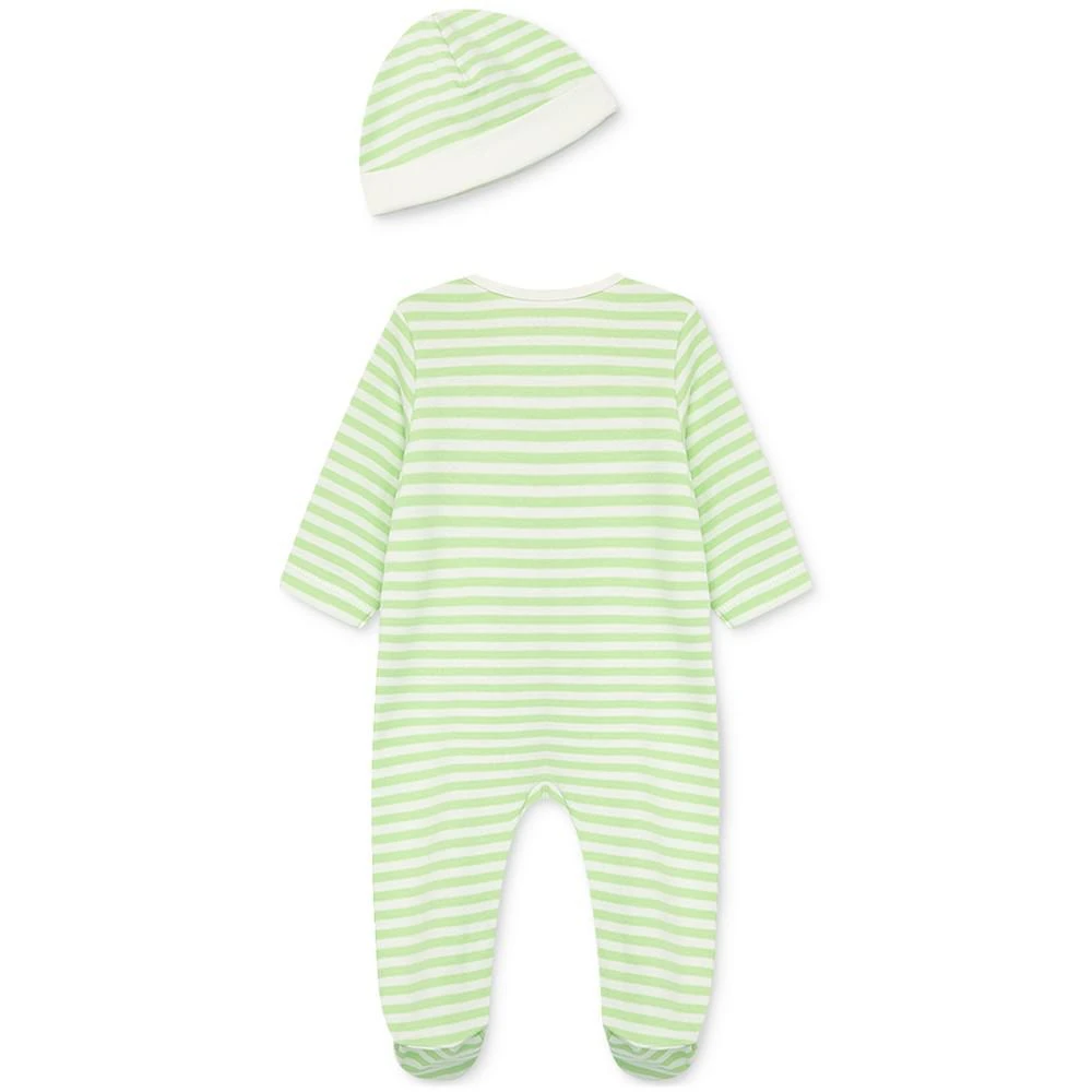 商品Little Me|Baby Boys or Baby Girls Caterpillar Coverall and Hat, 2 Piece Set,价格¥96,第2张图片详细描述