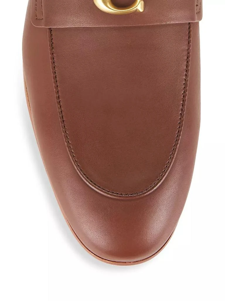 商品Coach|Sculpt Leather Loafers,价格¥1288,第4张图片详细描述