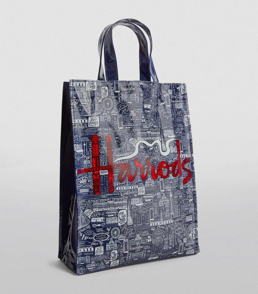 商品Harrods|Medium Picture Font Shopper Bag,价格¥371,第2张图片详细描述