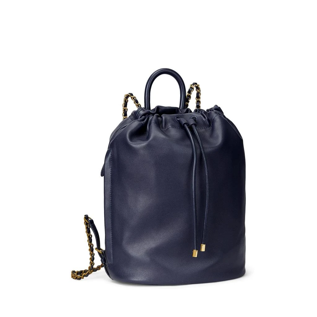 商品Ralph Lauren|Nappa Leather Medium Izzie Backpack,价格¥2968,第3张图片详细描述