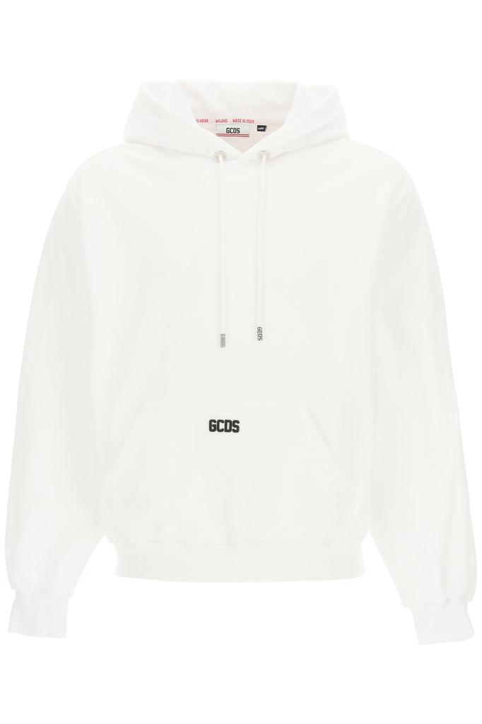 Gcds hoodie with rubberized micro logo商品第1张图片规格展示