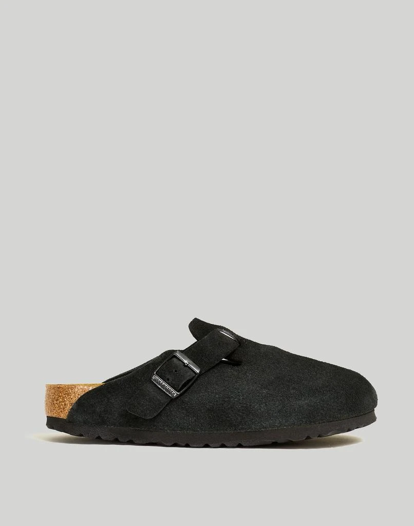 Boston Suede Soft Footbed Clogs 商品