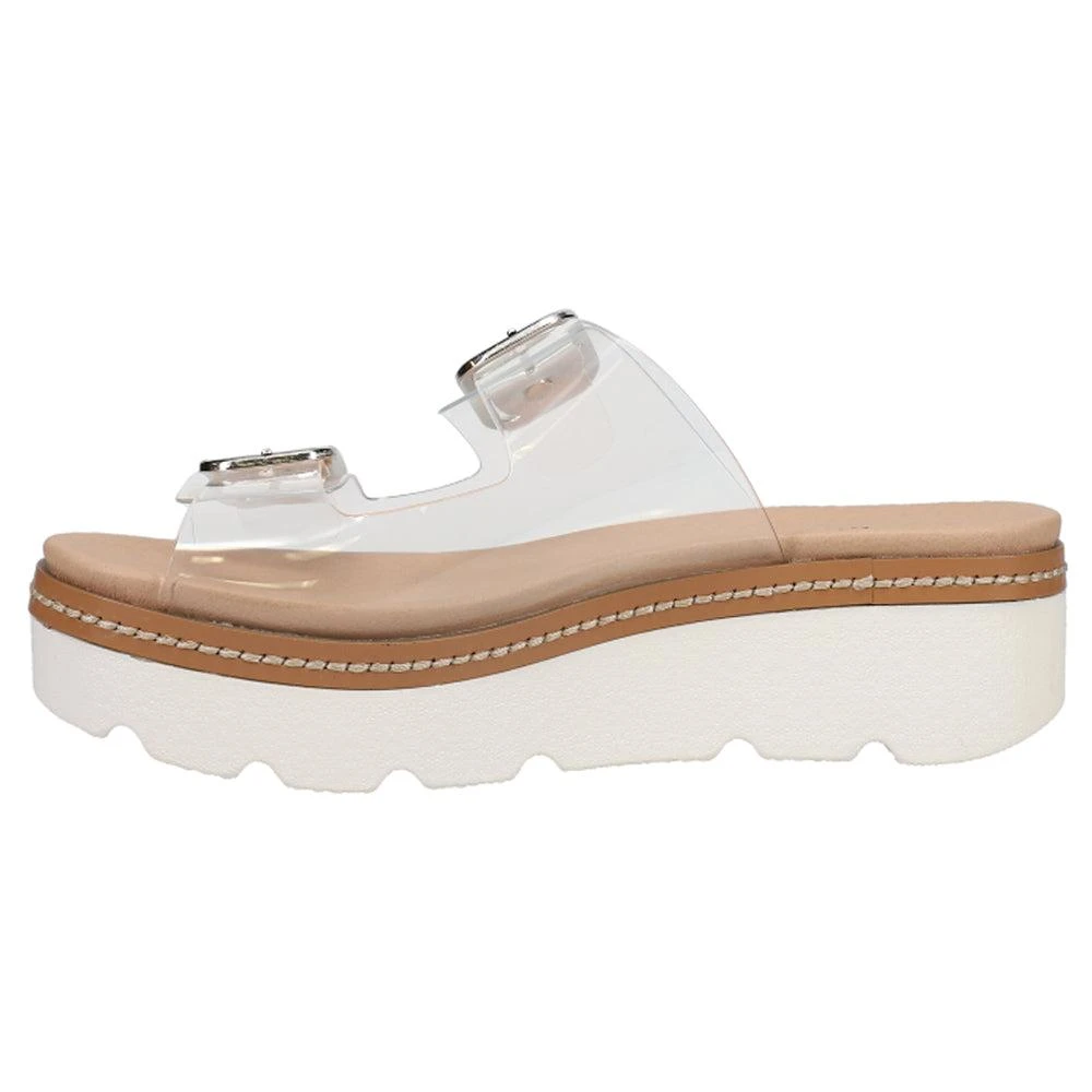商品Chinese Laundry|Surfs Up Clear Platform Slide Sandals,价格¥601,第3张图片详细描述