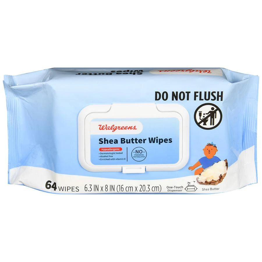 商品Walgreens|Shea Butter Wipes,价格¥25,第1张图片