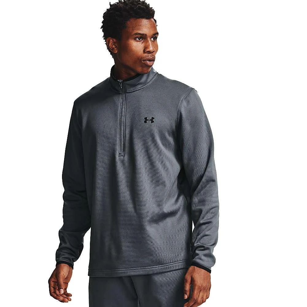 商品Under Armour|Under Armour Men's Armour Fleece 1/2 Zip Top,价格¥221,第1张图片
