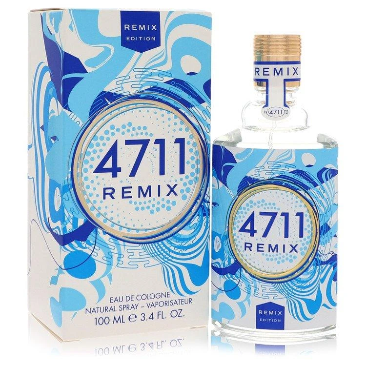 商品4711|Remix Sparkling Island by  Eau De Cologne Spray (Unisex) 3.4 oz for Men,价格¥193,第1张图片详细描述