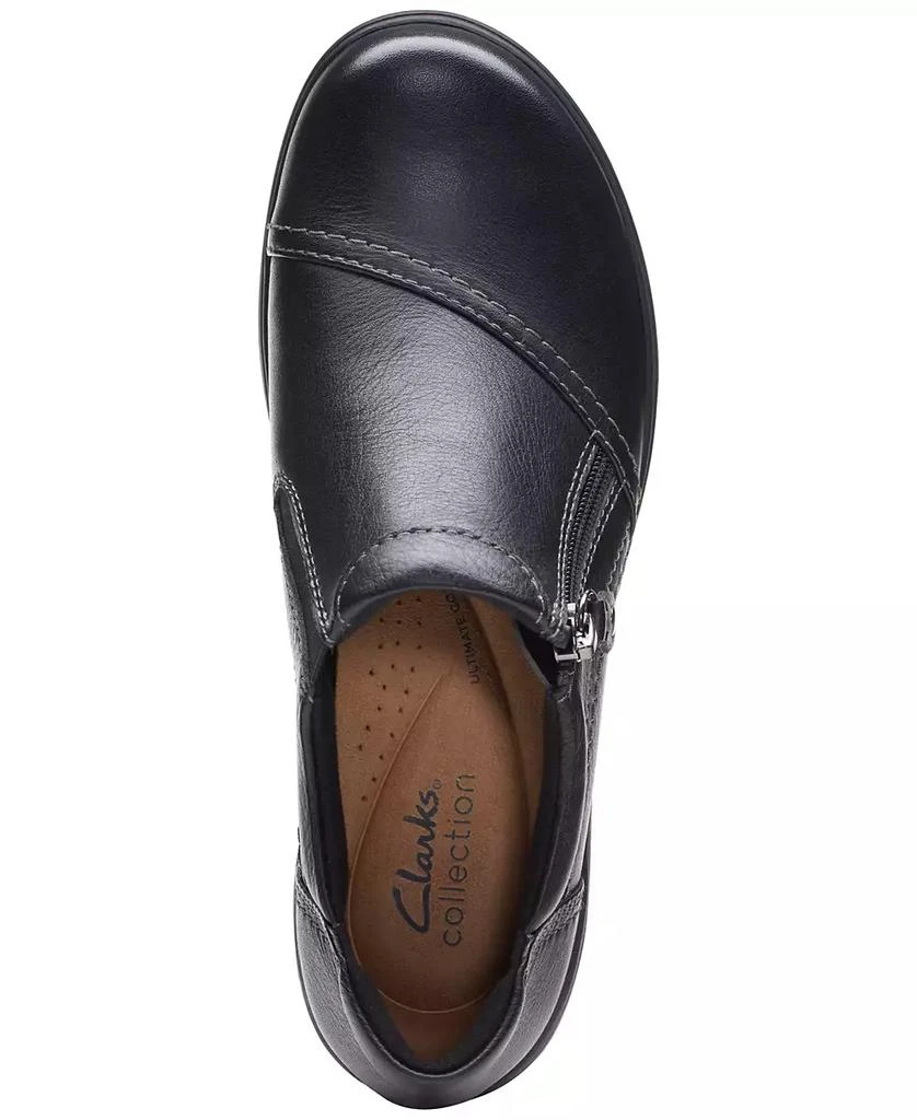 商品Clarks|Women's Carleigh Ray Round-Toe Side-Zip Shoes,价格¥680,第4张图片详细描述