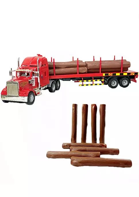 商品BIG DADDY|Daddy Big Daddy Big Rig Lumber Transport Truck,价格¥202,第5张图片详细描述