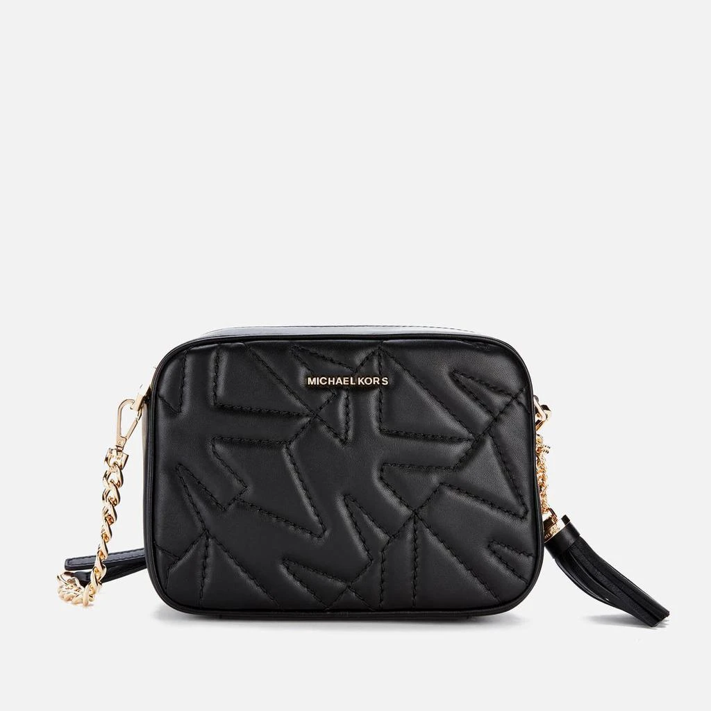 商品Michael Kors|MICHAEL Michael Kors Women's Jet Set Camera Bag Quilted Bag - Black,价格¥1051,第1张图片