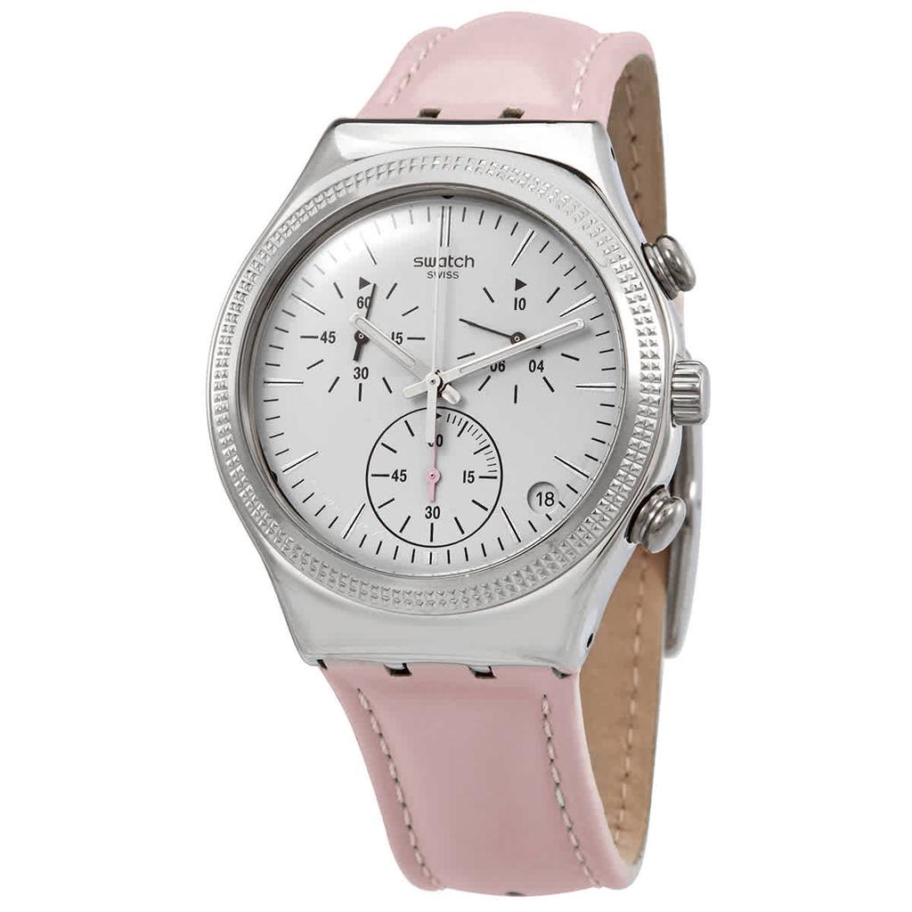 Sweet Madame Chronograph Quartz White Dial Ladies Watch YCS599商品第1张图片规格展示