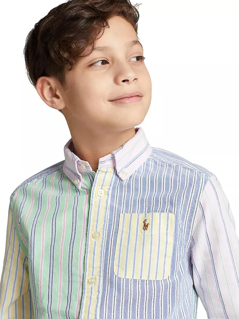 商品Ralph Lauren|Little Boy's Oxford Striped Shirt,价格¥220,第5张图片详细描述