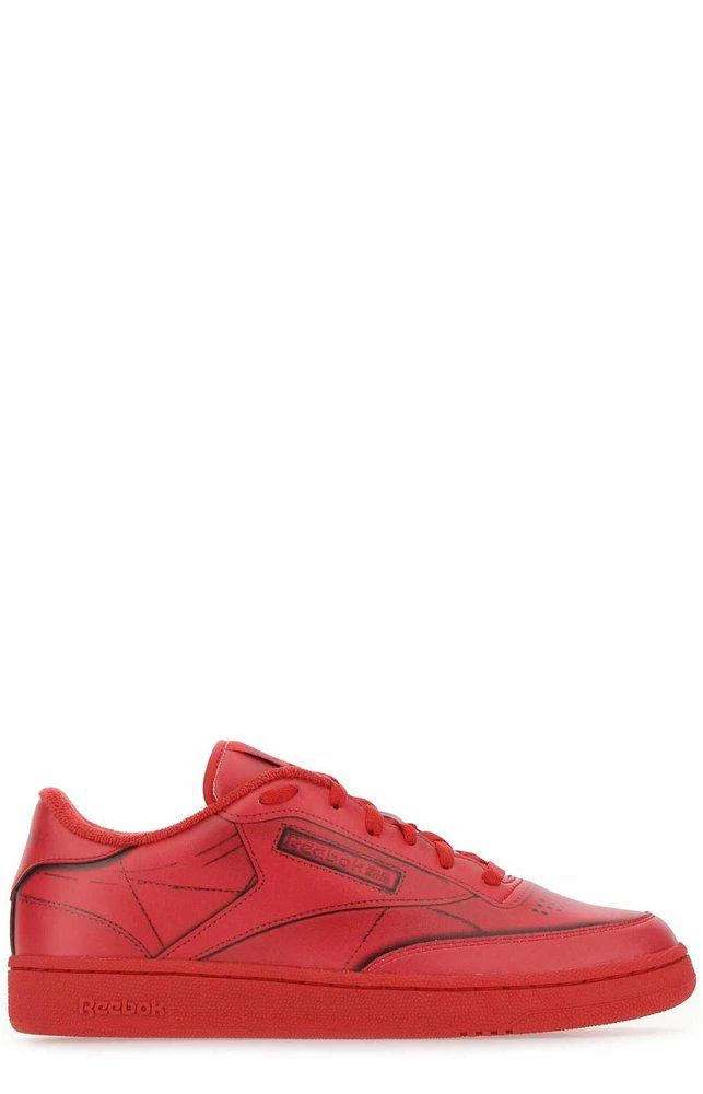 商品Reebok|Reebok X Maison Margiela Project 0 Club C Lace-Up Sneakers,价格¥1430,第1张图片