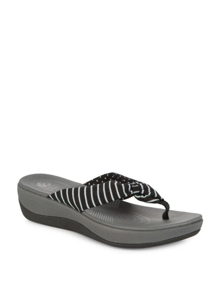 商品Clarks|Arla Glison Knotted Flip Flops,价格¥489,第1张图片