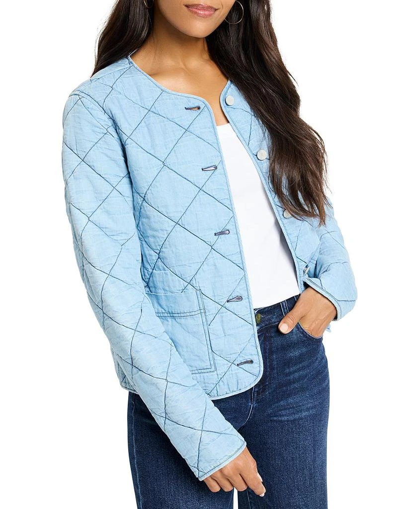 商品NIC+ZOE|Quilted Denim Jacket,价格¥1408,第1张图片