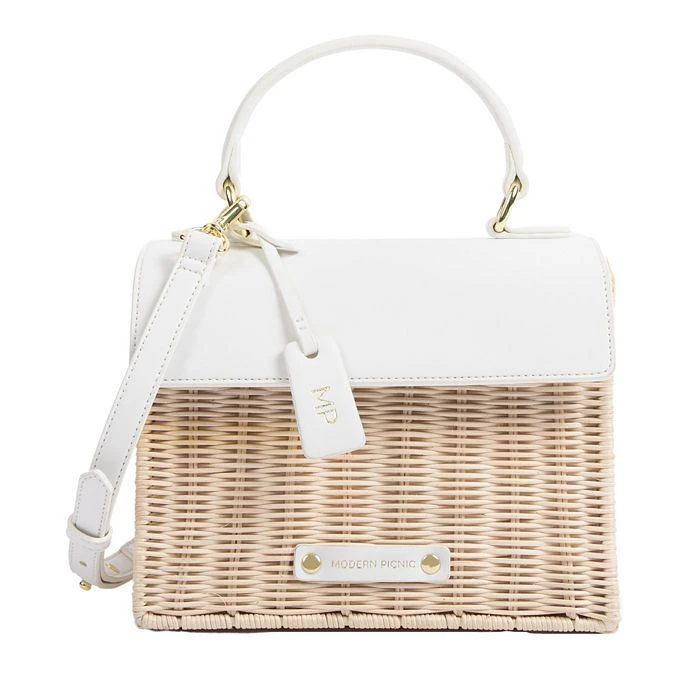 商品Modern Picnic|The Mini Luncher Wicker Lunch Box,价格¥1029,第1张图片
