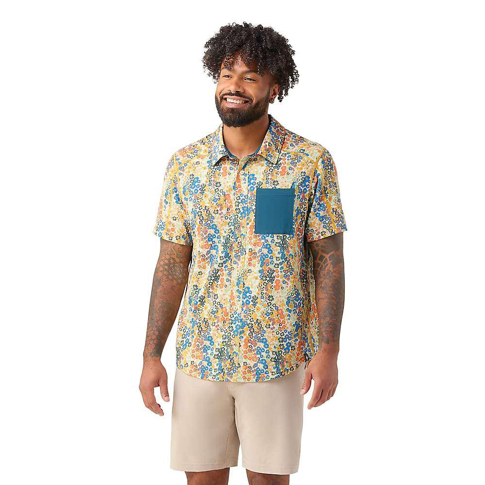 Smartwool Men's Printed Button Down SS Shirt商品第1张图片规格展示