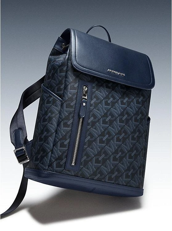 商品Michael Kors|Hudson Empire Signature Logo Backpack,价格¥2095,第5张图片详细描述