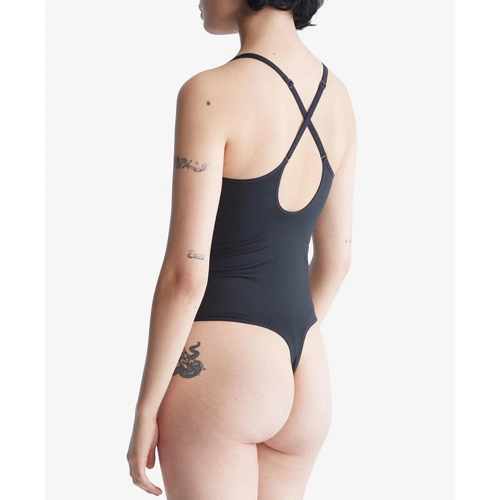 商品Calvin Klein|Bonded Flex Bodysuit QF6753,价格¥109,第3张图片详细描述