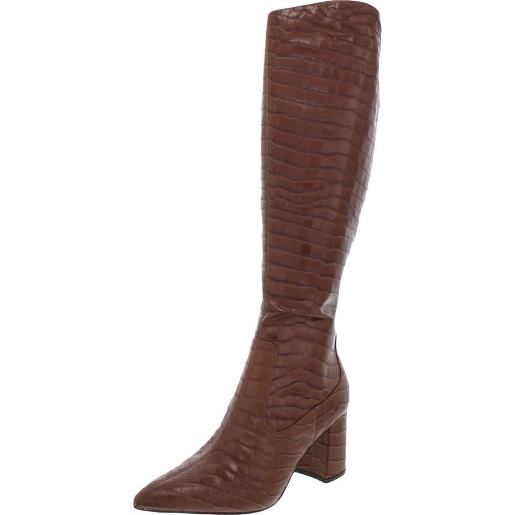 商品Marc Fisher|Marc Fisher Womens Retie 4 Suede Block Heel Dress Boots,价格¥211-¥414,第4张图片详细描述