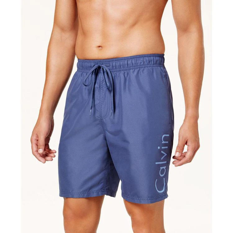 商品Calvin Klein|Men's Drawstring 7" Swim Trunks,价格¥371,第5张图片详细描述