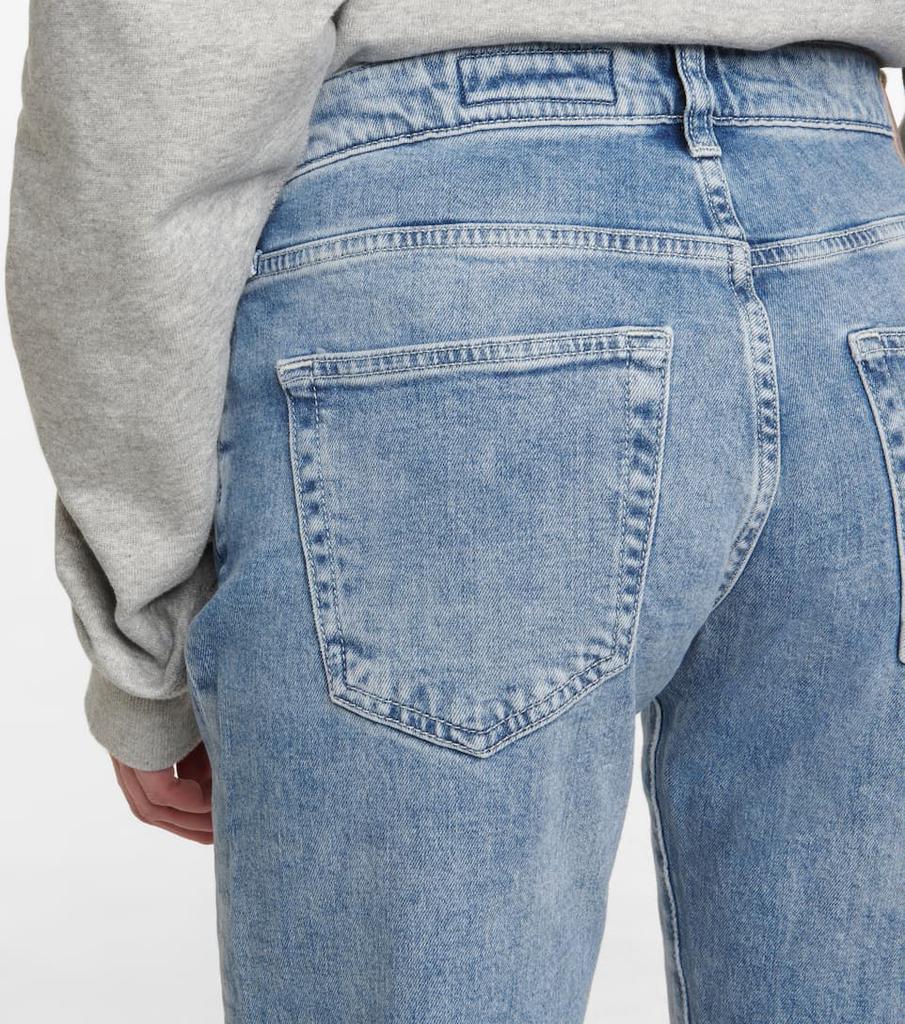 商品AG Jeans|Ex-Boyfriend中腰修身牛仔裤,价格¥1193,第7张图片详细描述