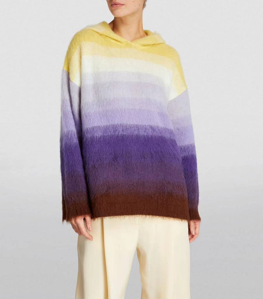 商品Weekend Max Mara|Mohair-Blend Ombré Hoodie,价格¥3334,第3张图片详细描述