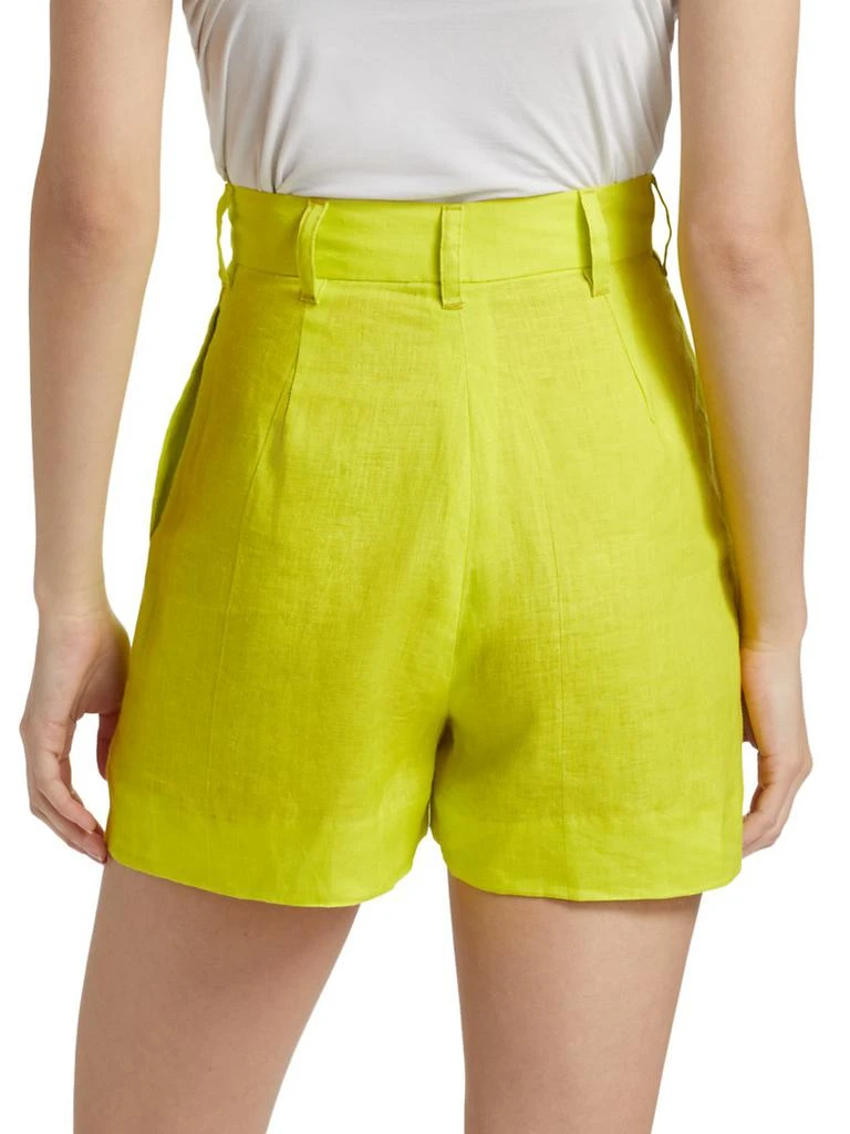 商品BruceGlen|Pleated High-Rise Linen Shorts,价格¥1857,第5张图片详细描述