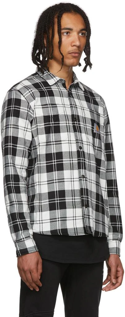 商品Carhartt WIP|Black & White Check 衬衣,价格¥867,第2张图片详细描述