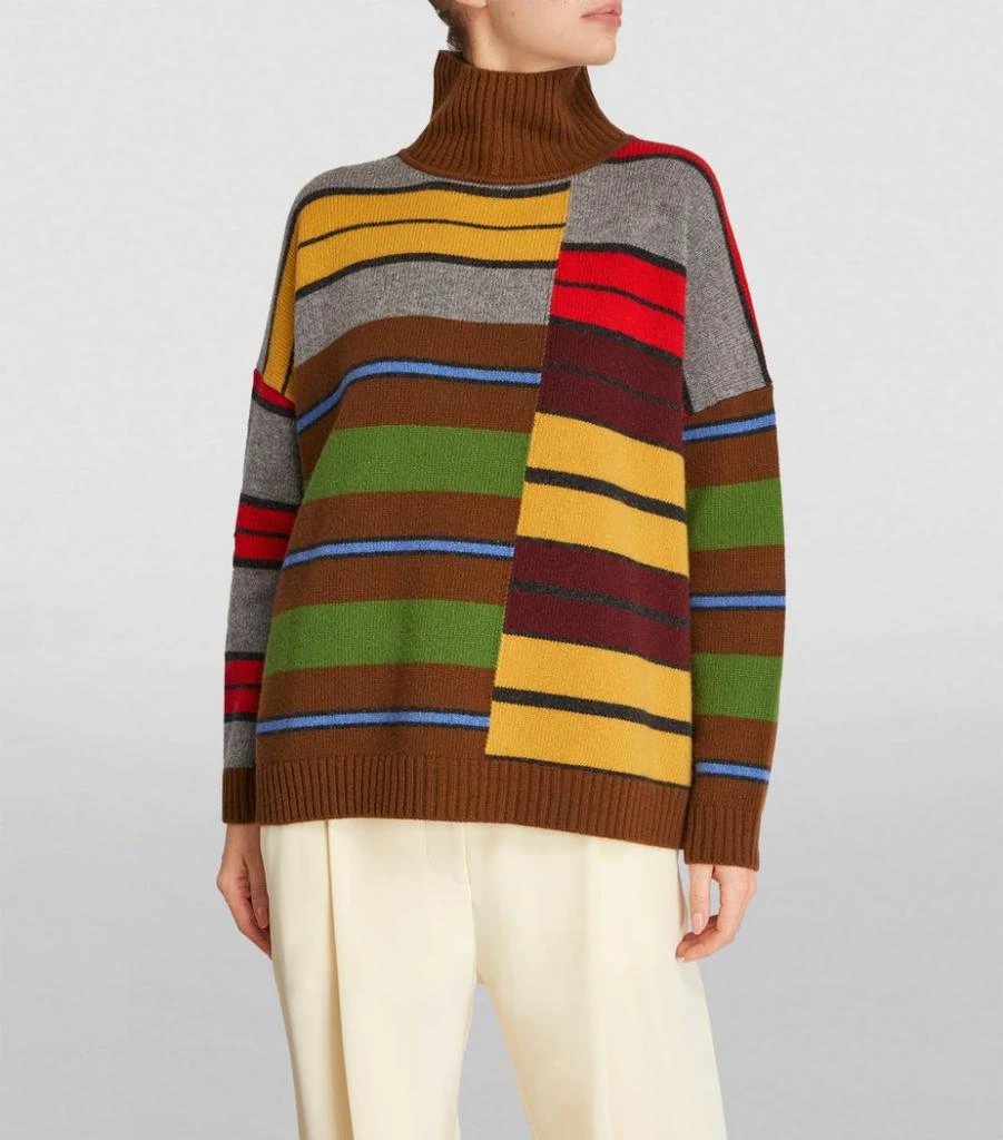 商品Weekend Max Mara|Striped Oversized Sweater,价格¥2206,第3张图片详细描述